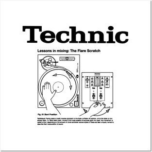 technic deejay Posters and Art